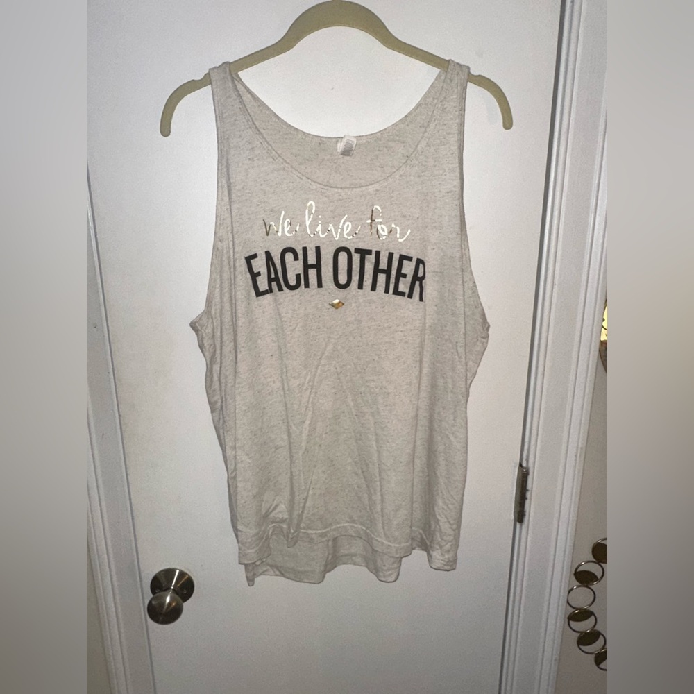 ADPi WLFEO Bella Canvas Cream Graphic Tank Top